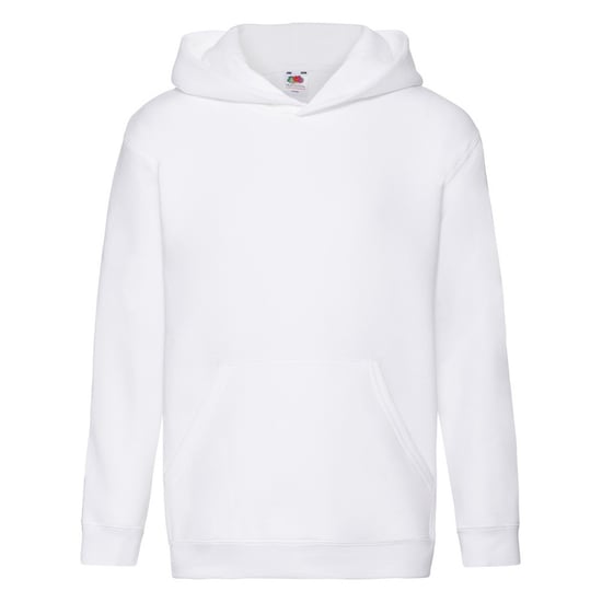 Fruit of the Loom - "Premium" Sweatshirt mit Kapuze für Kinder (Weiß) - Image 1