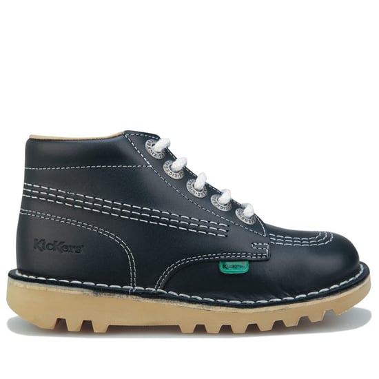 Boy's Kickers Children Kick Hi Core Boots in Navy