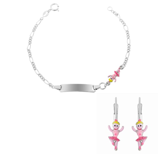 Orphelia 'Oviva' Kinder-Set aus 925er Sterlingsilber: Armband + Ohrringe - Silber SET-7137/1 - Image 1