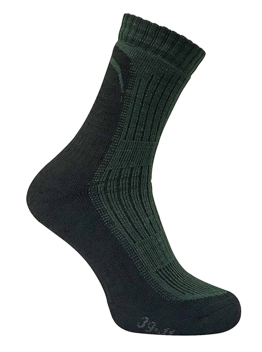 Verstärkte Ferse und Spitze Merinowolle Wandersocken für Herren - Image 1