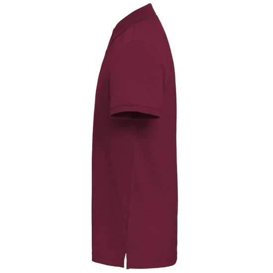 Asquith & Fox Herren Kurzarm Performance Blend Polo Shirt (Burgund) - Image 3