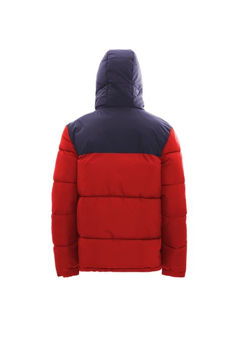 Mo Wattierte Steppjacke Herren Rot Marine - Image 2
