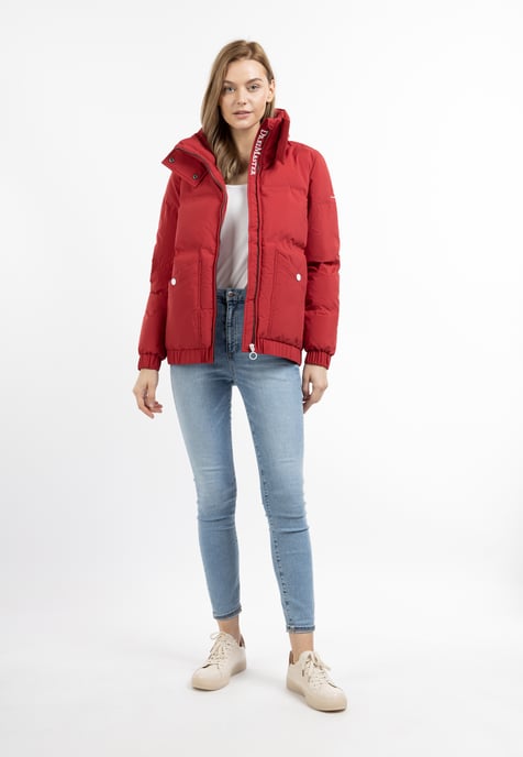 Dreimaster Winterjacke mit Wattierung Damen Rot - Image 1