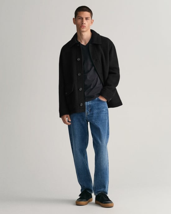 Gant Slim Shield V-Neck T-Shirt - Image 2