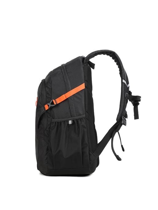 Aoking Rucksack Unisex BLACK AND ORANGE - Image 3