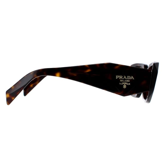Prada Rectangle Womens Tortoise Brown PR17WS