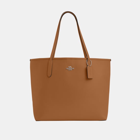 City Tote in Double Face Leather Bag - Image 1