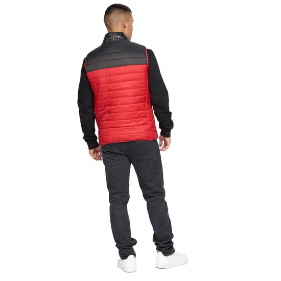 Crosshatch - "Presnell" Weste Hoch geschnitten für Herren (Rot) - Image 2
