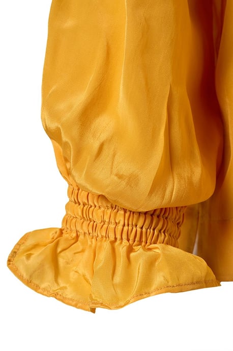 Tara-Bluse, warmes Gelb - Image 6