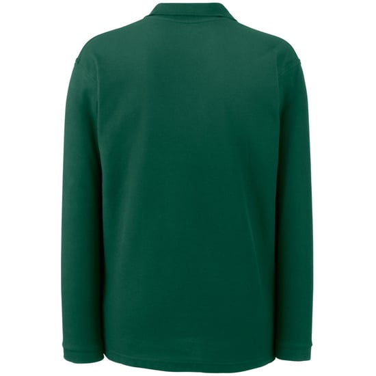 Fruit Of The Loom Herren Premium Langarm-Poloshirt - Image 2