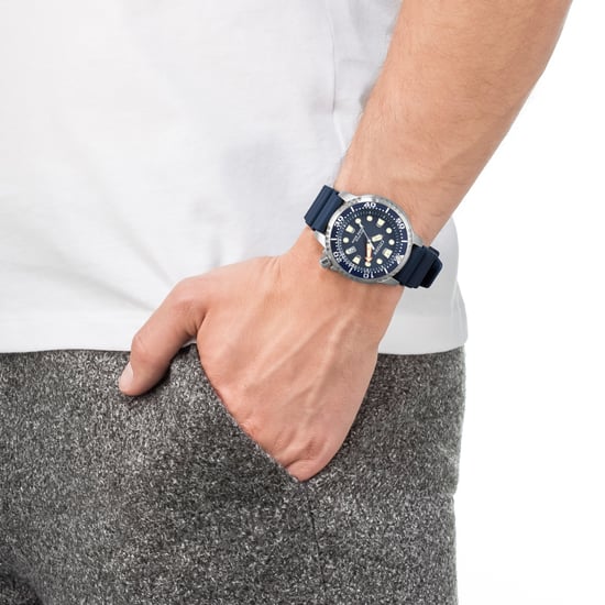 Citizen Promaster Marine Diver Herrenuhr Blau BN0151-17L - Image 5
