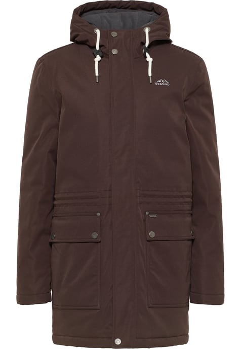 ICEBOUND Winterparka Herren Dunkelbraun - Image 1