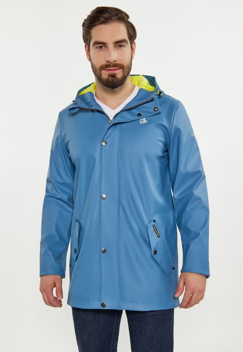 Schmuddelwedda Regenjacke Herren Stahlblau - Image 3