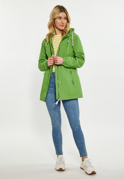 Schmuddelwedda Regenjacke Damen hellgrün - Image 2