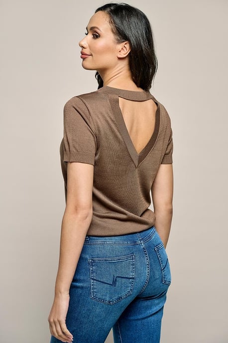Regan Top Taupe - Image 2