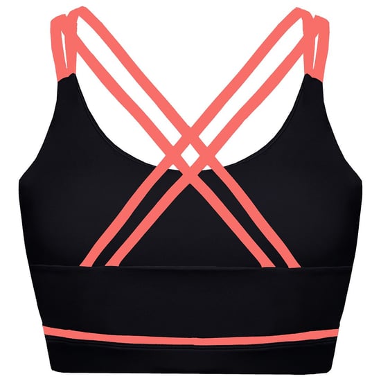 BoxRaw Valerie Damen-Sport-BH, Schwarz - Image 2
