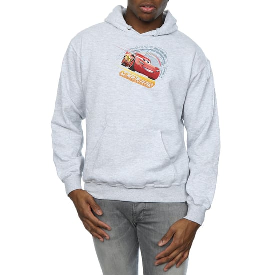 Disney Cars Lightning McQueen-Kapuzenpullover für Herren (Sport grau) - Image 3