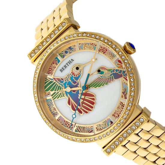 Bertha Emily Armbanduhr mit Perlmuttarmband - Image 3