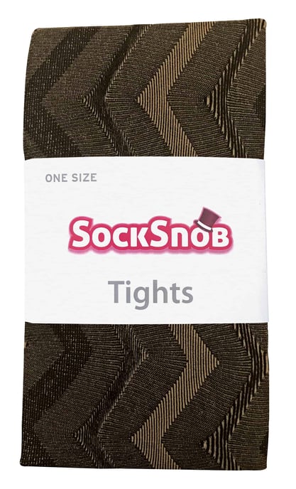 Sock Snob - Farbige 80 Denier blickdichte Damenstrumpfhose - Weave - Image 2