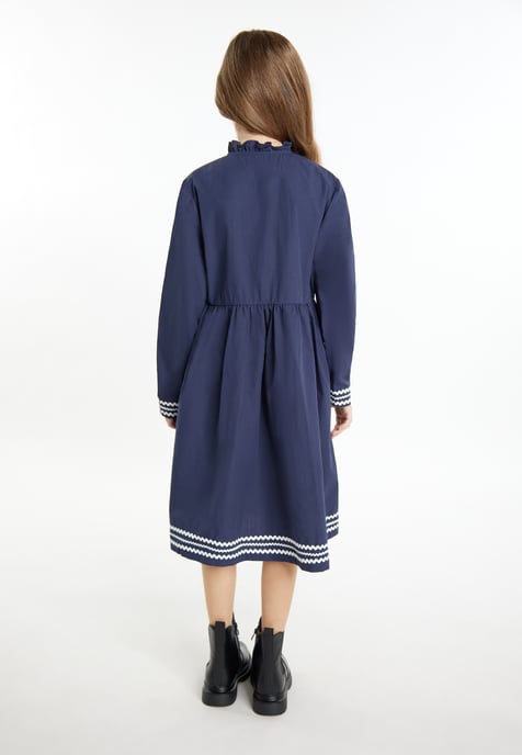 Dreimaster Kleid Mädchen (Kids) Marine - Image 4