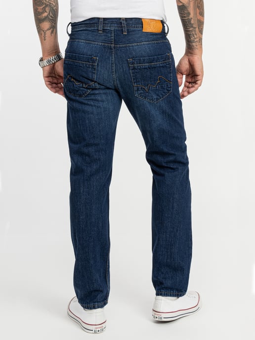 Rock Creek Jeans Straight Leg Blau - Image 3