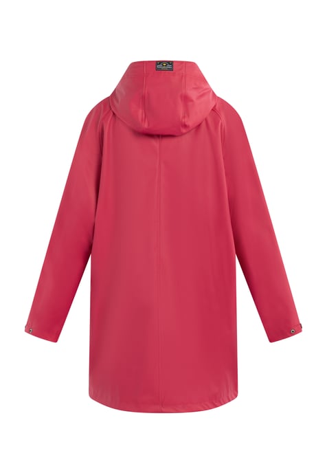 Schmuddelwedda Übergroßer Regenmantel Damen Beere-280 - Image 4