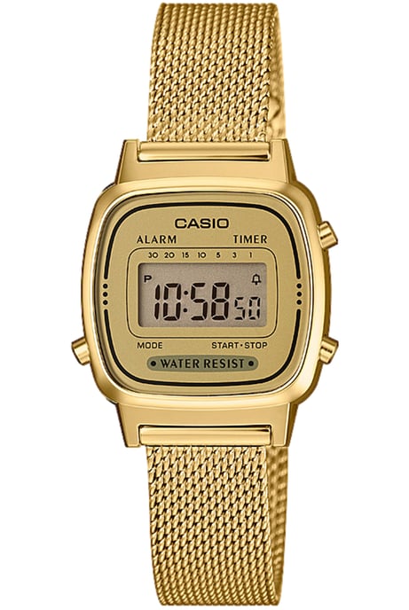 Casio Casio Collection Retro Gold Damen Armbanduhr LA670WEMY-9EF - Image 1