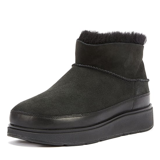 FitFlop Ultra Mini Damen Stiefel Schwarz - Image 3