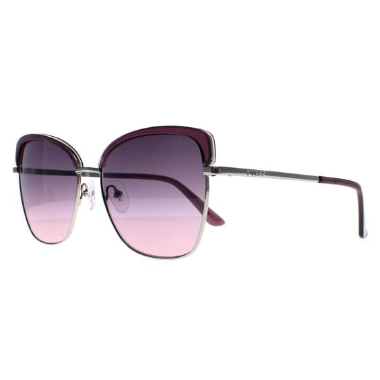 Guess Square Womens Violet Bordeaux Mirror GU7738