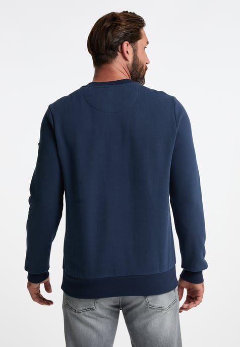 Dreimaster Sweatshirt Herren Dunkelmarine - Image 3