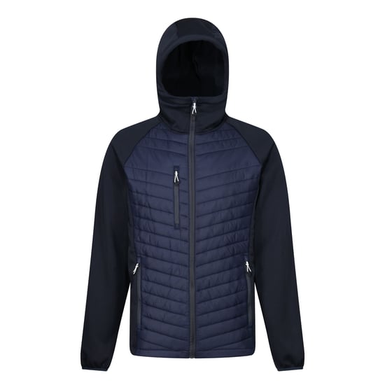 Regatta - "Navigate" Hybridjacke für Herren (Marineblau/Mittelgrau) - Image 1