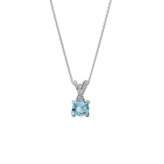Orphelia 'Maya' Damen 925 Sterling Silber Set: Halskette + Ohrringe + Ring - Silber SET-7478/AQ - Image 5