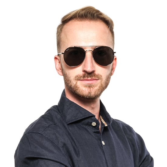 Lunettes de soleil Bally Gunmetal pour hommes - Image 4