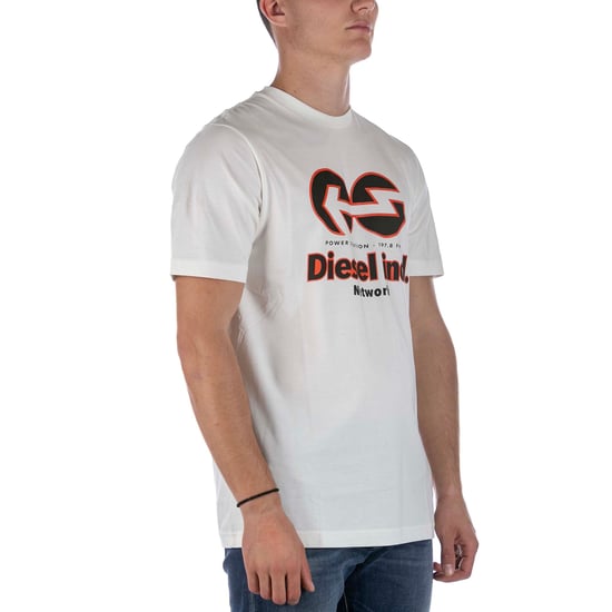 T-Shirt Diesel T-Just E18 White