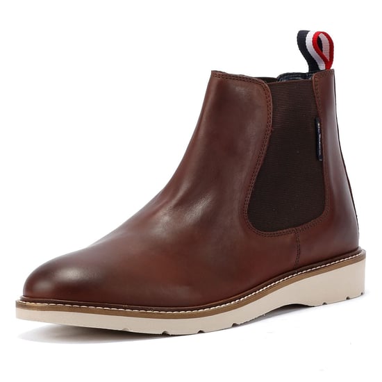 Ben Sherman Hampton Rote Herrenstiefel Aus Leder - Image 3