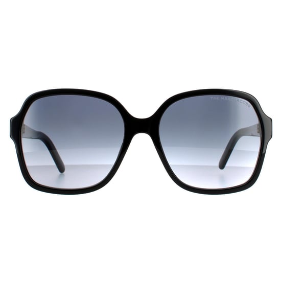Marc Jacobs Square Womens Black Dark Grey Gradient Sonnenbrille - Image 1