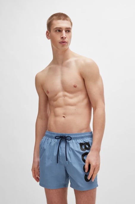 Hugo Boss Men's Swim Shorts in Blue