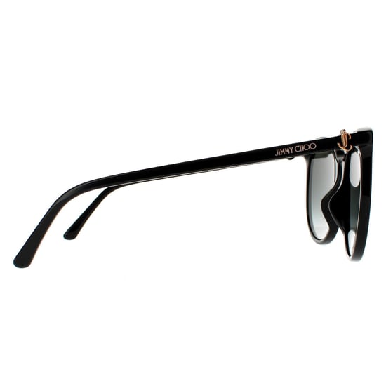 Lunettes de soleil Jimmy Choo Ilana / F / SK 26S 9O Copper noir Gris foncé - Image 4