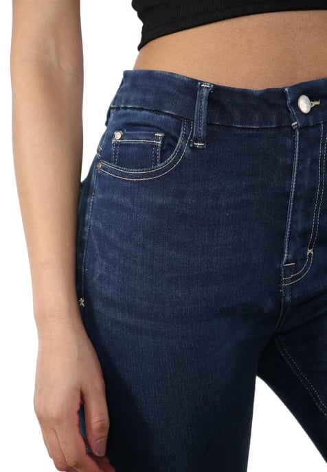 MYT Womens Magic Shaping hoch taillierte Denim Shorts Blau - Image 5