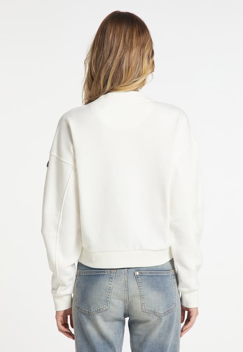 Dreimaster Sweatshirt Damen naturweiß - Image 4