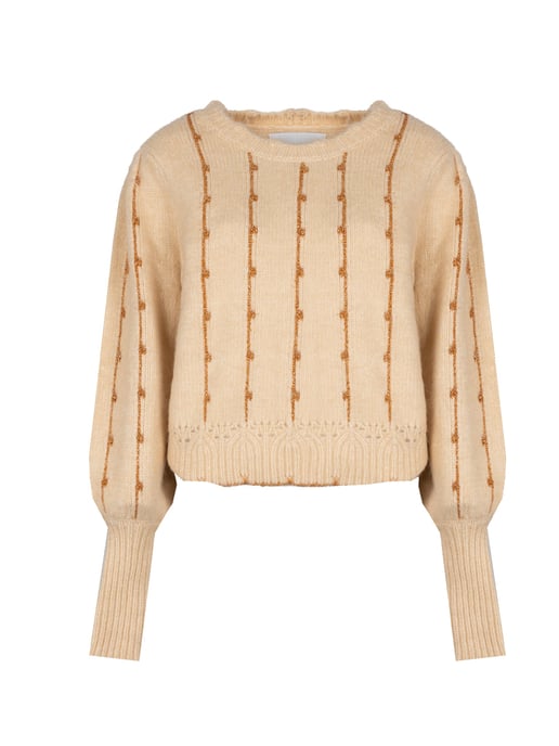 Silvian Heach Pullover Kuina Damen beige - Image 1
