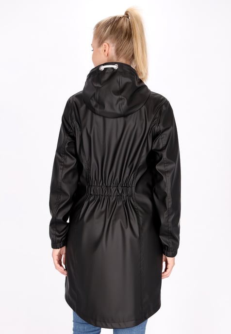 Schmuddelwedda Regenmantel Damen schwarz - Image 4