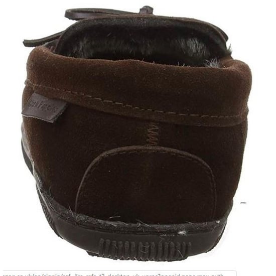 Hush Puppies Herren Ace Slip On Leder Pantoffel (Schokolade) - Image 5
