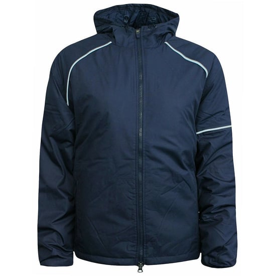 Nike Climafit Langarm Zip Up Navy Blue Womens Kapuzenjacke 261406 Marine - Image 1