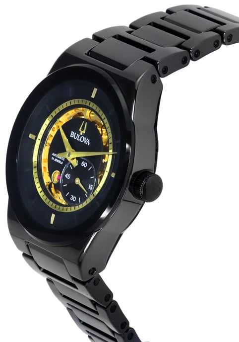 Bulova Millennia Kollektion Herren Schwarz Uhr 98A291 - Image 3