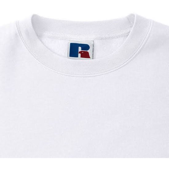 Russell Herren Authentic Sweatshirt (Schlanker Schnitt) (Weiß) - Image 3