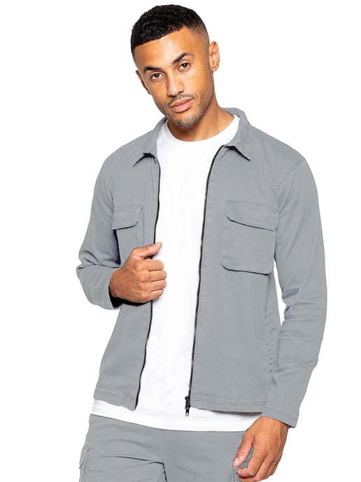 Enzo | Herren Cargo Überhemd Jacke - Image 1