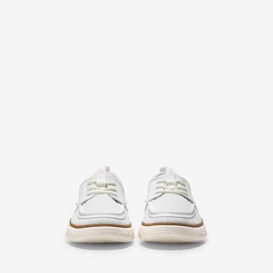 Cole Haan 4.ZeroGrand Regatta Nylon Herren Blanc de Blanc Bootsschuhe - Image 3