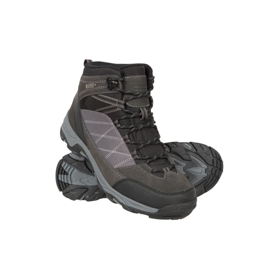 Mountain Warehouse Womens/Ladies Rapid Suede Waterproof Walking Boots (Black)
