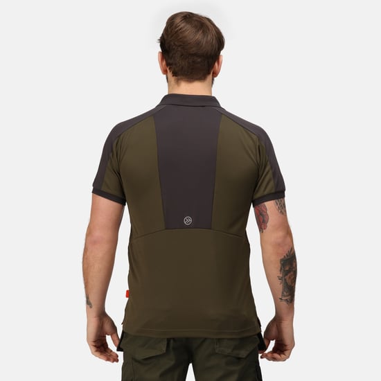 Regatta Professional - Poloshirt für Herren (Dunkles Khaki) - Image 3
